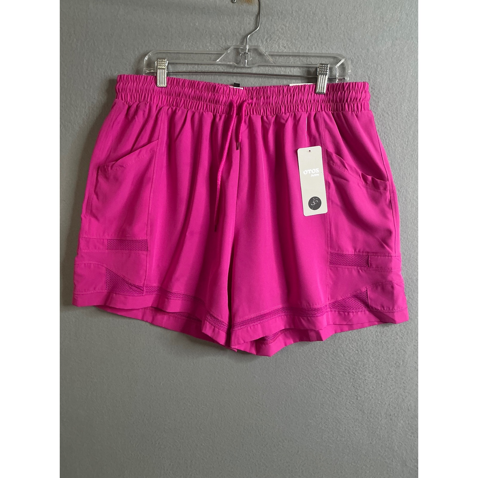 Otos Active Shorts Women's 2xl Wicking Flat Seams Four-Way Stretch Nwt